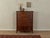 Wonderful chest of drawers from the 1920s. High-quality dark-stained beech body with five drawers and period-typical feet....