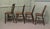 Beech and Elm Seated Stick Back Kitchen Dining Chairs, 1900s, Set of 4 For Sale - Image 4 of 8