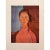 Paper 1955 After Amedeo Modigliani "Girl With Braids", First Edition Full-Color Print For Sale - Image 7 of 9