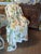 1990s Gaston Y Daniela "Tropicana" Vintage 1996 Handprint Fabric — 4 Continuous Yards For Sale - Image 5 of 10