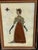 Pair of Italian Mid-Century Modern Reverse Glass Paintings of Royalty For Sale In New York - Image 6 of 12