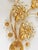 Large Gilt Brass & Crystals Flower Wall Light from Palwa, 1970s For Sale - Image 10 of 17