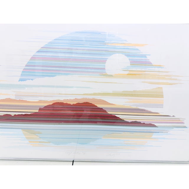 Marcus Uzilevsky, Limited Edition (125), 1975, Silkscreen Print, Framed For Sale - Image 6 of 15