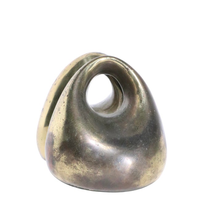 Mid 20th Century Brutalist Ben Seibel for Jenfredware Bookends For Sale - Image 12 of 15