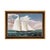 These four nautical folk art prints of American sailing schooner ships were originally painted by American painter James...