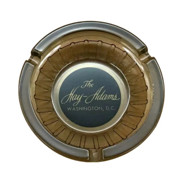 Vintage the Hay Adams Hotel Washington, DC Ashtray For Sale - Image 12 of 12
