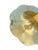 Vintage Stiffel Brass Lotus Style Floor Lamp With Glass Table For Sale In New York - Image 6 of 11