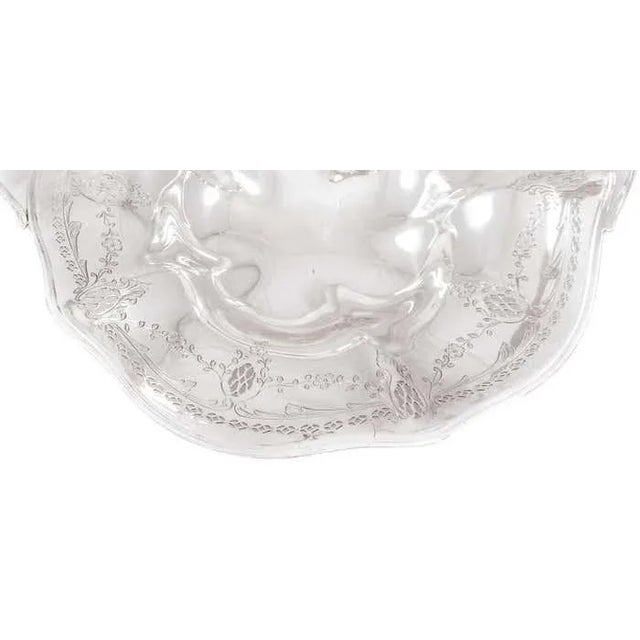 Mid-Century Modern Frank Whiting Sterling Basket For Sale - Image 3 of 7