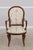 French Set of 8 French Louis XIV Style Upholstered Dining Room Chairs For Sale - Image 3 of 18