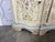 Italian Rococo Painted Serpentine Credenza With Floral Cartouches For Sale - Image 14 of 17