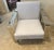 Light Gray Pair of Matching Berhardt Furniture Milo Baughman Rl Style Cantilever Chome Lounge Chairs For Sale - Image 8 of 9