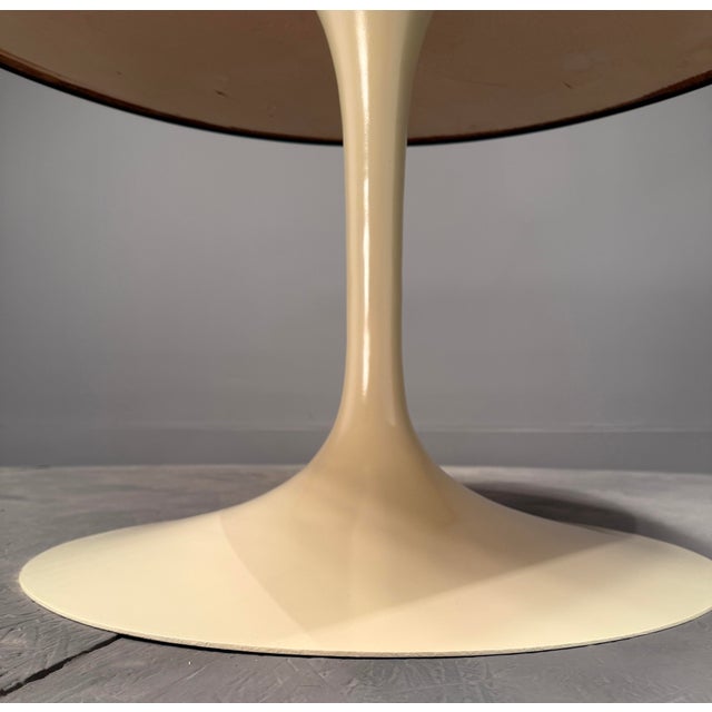 Knoll 1960s Aaron Saxton Radial Walnut Table Top for 6–8 Seater Dining Table For Sale - Image 4 of 10