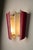 Red Metal Wall Sconce by Bruno Gatta for Stilnovo, 1950s For Sale - Image 3 of 16