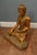 Thai Carved Gilt Wood Buddha Figure with Lotus Pose For Sale - Image 9 of 13