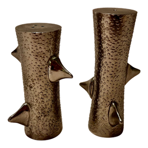 1990s Michael Aram "Thorns" Salt and Pepper Shaker Set