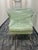 Emerald Custom Stewart Furniture Wingback in Thibaut Fabric For Sale - Image 8 of 14