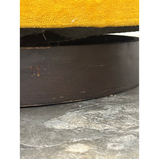 1970s Selig of Monroe Swivel and Tilt Chairs- A Pair For Sale - Image 10 of 12