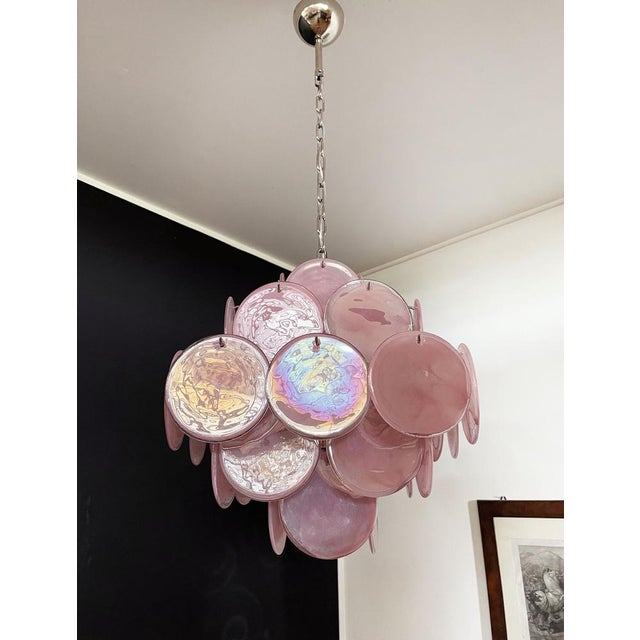 Vintage Italian Murano Chandelier, 1970s For Sale - Image 14 of 18