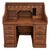 Very Special Antique Smith Premier Roll Top Desk | Quarter Sawn Oak Typewriter Desk | Victorian Office Furniture For Sale