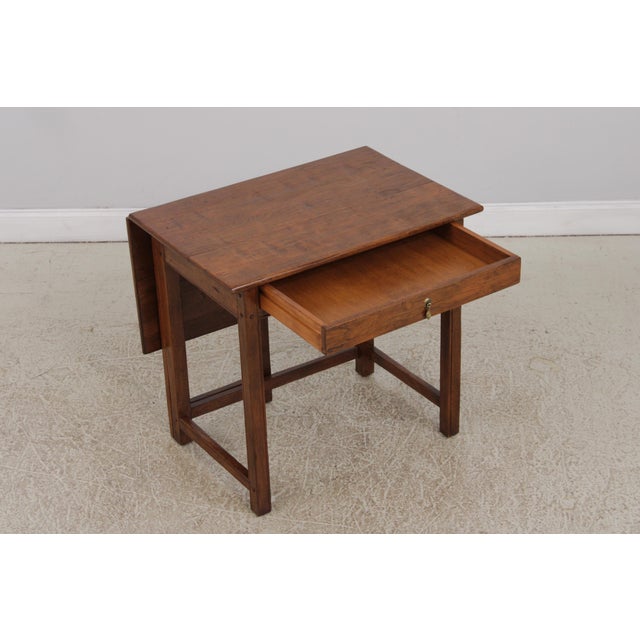 Chaddock Guy Chaddock Attributed Drop Back Writing Desk Table For Sale - Image 4 of 16