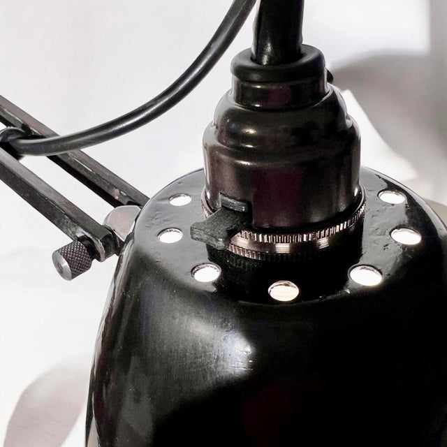 Counterbalance Desk Lamp with Counterweight from Hadrill & Horstmann Ltd., England, 1940s For Sale - Image 5 of 18