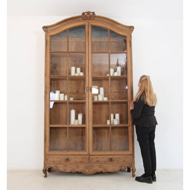 Baroque Large Liège Bookcase, 19th Century For Sale - Image 3 of 18
