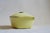 Yellow Enameled Cast Iron Casserole by Raymond Loewy for Le Creuset, 1950s For Sale - Image 4 of 11