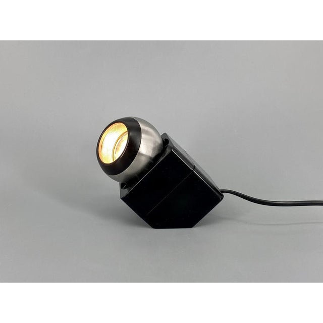 A table lamp * Manufacturer: Osram * Design: Dieter Witte (1937 - 2008) * Model: "Minispot 41601" * Functional, minimalist...