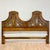 Mid-Century Modern 1968 Mid-Century Italian Mediterranean Thomasville King Headboard With Burlwood Accents For Sale - Image 3 of 12