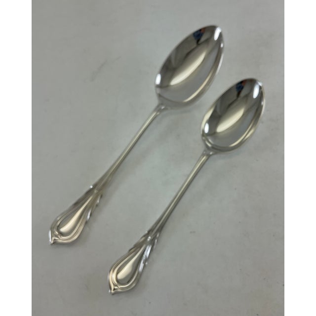 1980s 1980s Silver Dinner Spoon, Lily. For Sale - Image 5 of 18