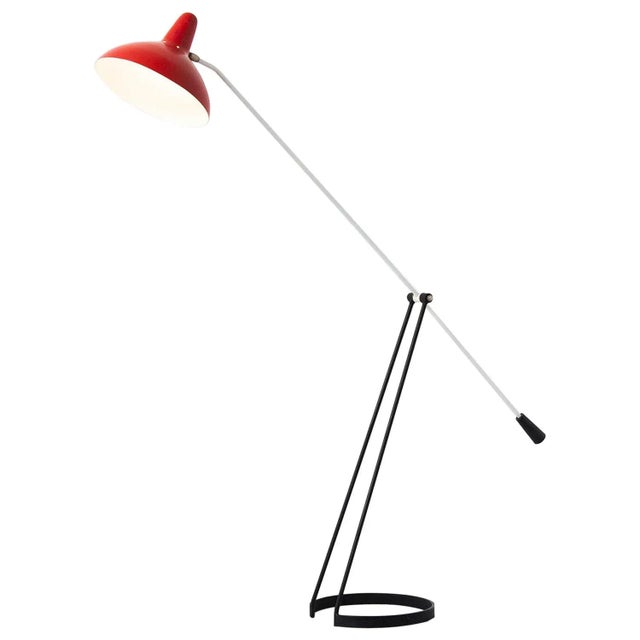 Floor Lamp by Floris Fiedeldij Tivoli for Artimeta, 1956 For Sale - Image 11 of 11