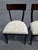 Pair of Ethan Allen Hathaway Klismos Dining Side Chairs Zebra Print French Regency 1990s For Sale In Philadelphia - Image 6 of 13