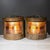 ABOUT A pair of beautifully patinated, molded copper antique nautical ship lanterns, specifically designed as navigation...
