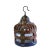 Chinese Vintage Handmade Red Ceramic Birdcage Shape Display Figure For Sale - Image 4 of 8