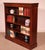 19th Century Mahogany and Inlays Open Bookcase For Sale - Image 11 of 14