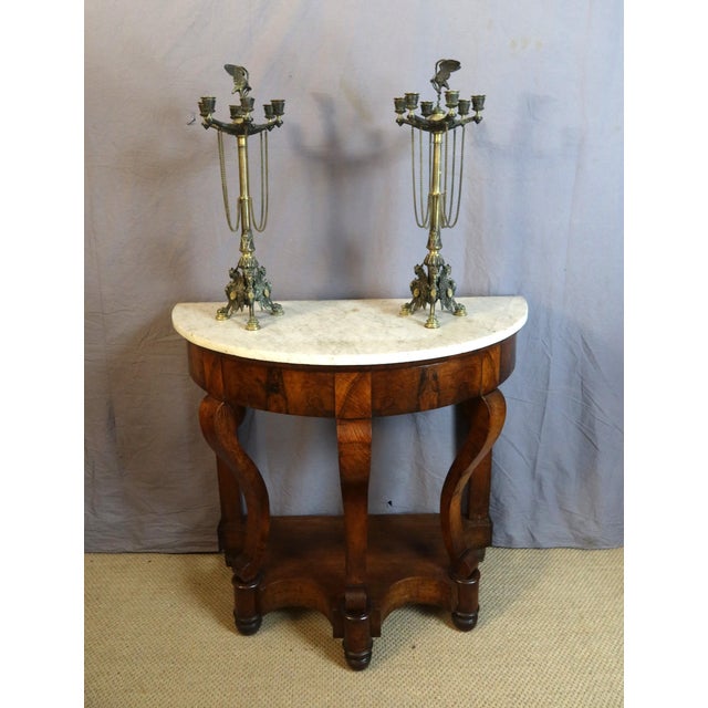 Bronze Candelabra in the Style of Barbedienne, Set of 2 For Sale - Image 9 of 10
