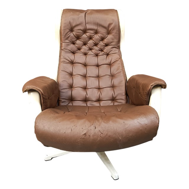 Mid-Century Modern Space Age Galaxy Armchair by Alf Svensson for Dux, 1968 For Sale