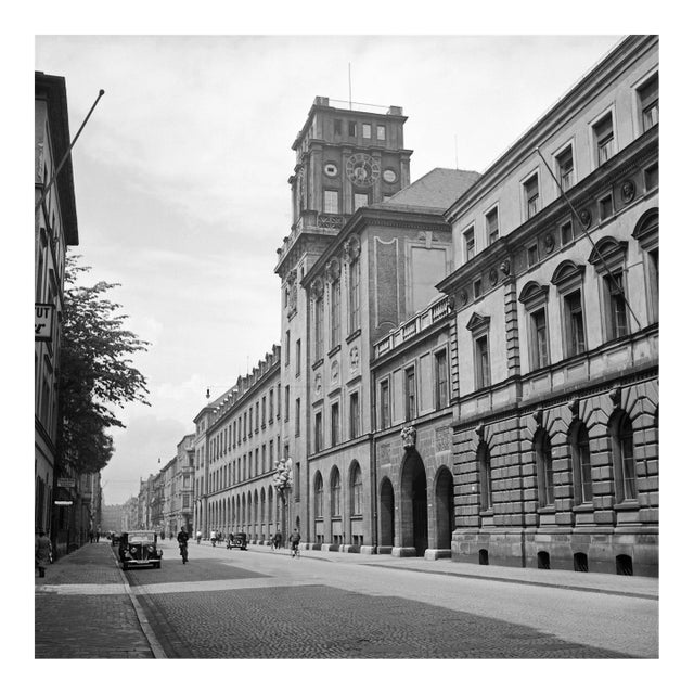 View to the Technical University at Munich, Germany, 1937 For Sale
