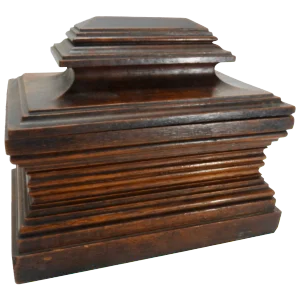Vintage Walnut Dresser Box