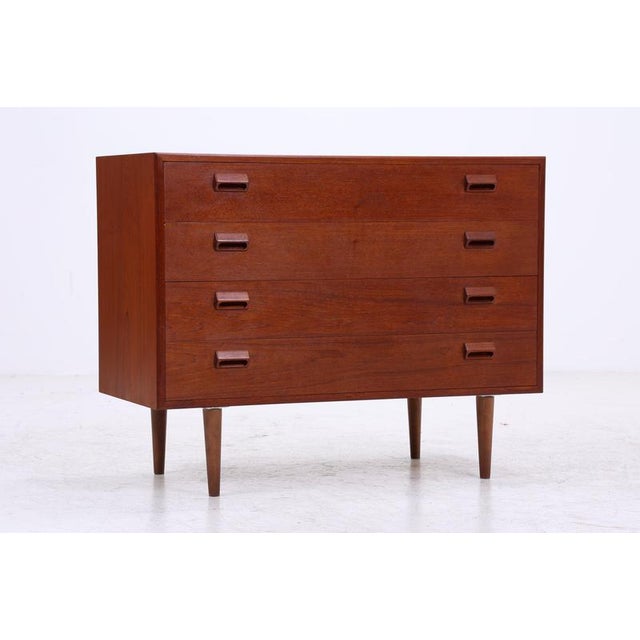 Vintage Danish Teak Chest of Drawers by Børge Mogensen, 1960s For Sale - Image 4 of 14