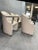 Elevate your dining room or design space with this exceptional set of five signed Italian postmodern armchairs by Luigi...