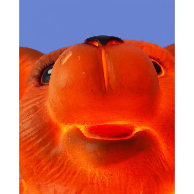 Vintage Teddy Bear Lamp from Heico, 1980s For Sale - Image 4 of 11