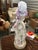 Late 19th Century Late 19th Century Vion & Baury Statue Porcelain Lady From France in Lavender For Sale - Image 5 of 5