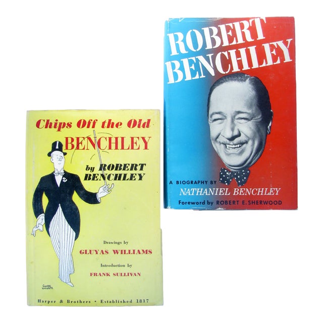 Robert Benchley -- American Humorist, 2 Volumes For Sale