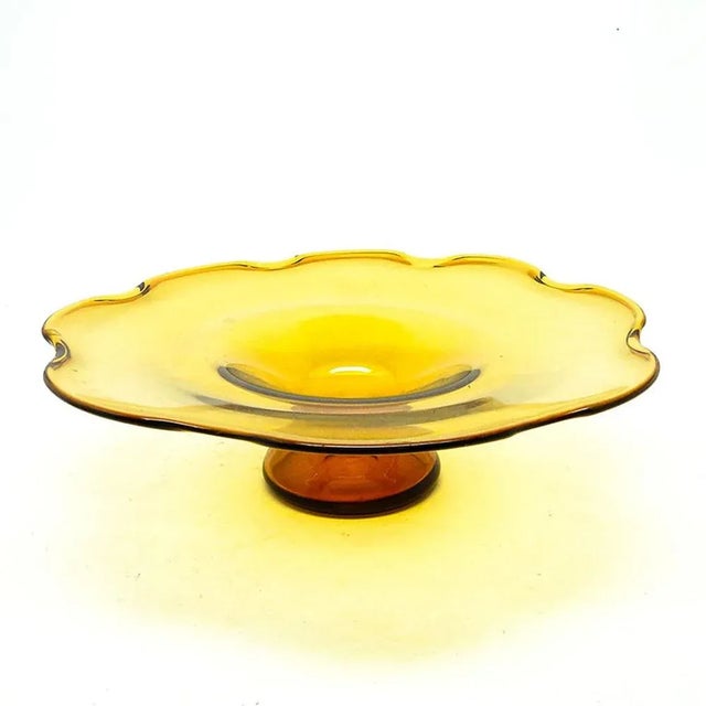 Vintage Polish Bowl from Krosno, 1970s For Sale - Image 6 of 6