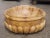 Gold Circular Lobed Marble Font Basin From Italy For Sale - Image 8 of 13