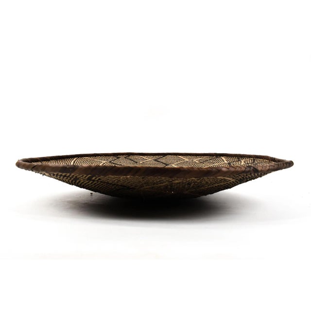 African Early 20th Century Tonga Binga Basket 22.5 Inch For Sale - Image 3 of 7
