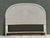 Mid-Century Modern Vintage White Rattan Queen Headboard For Sale - Image 3 of 13