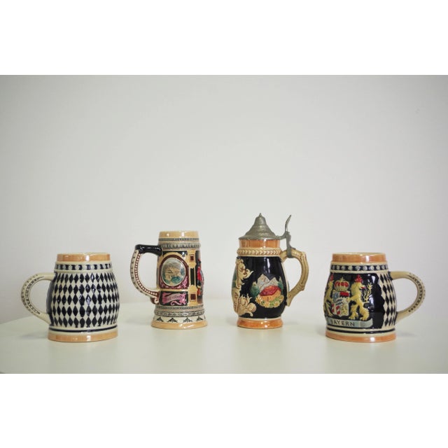 Porcelain Mugs, Bavaria, 1980s, Set of 4 For Sale - Image 10 of 10