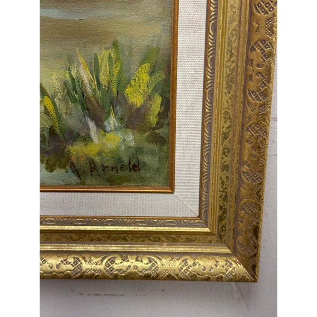 Ann Arnold Landscape Oil Painting, Framed For Sale - Image 12 of 12